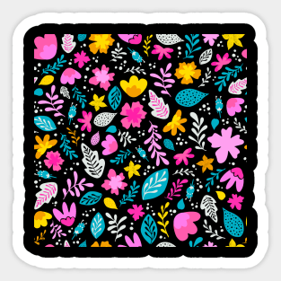 Spring Flowers Seamless pattern Sticker